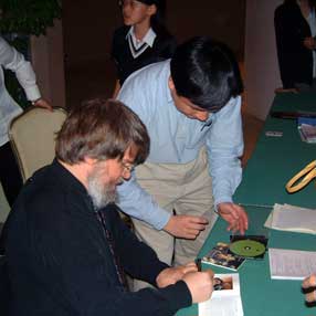 P.O'Dette after concert